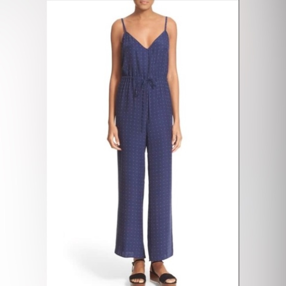Frame Silk Jumpsuit